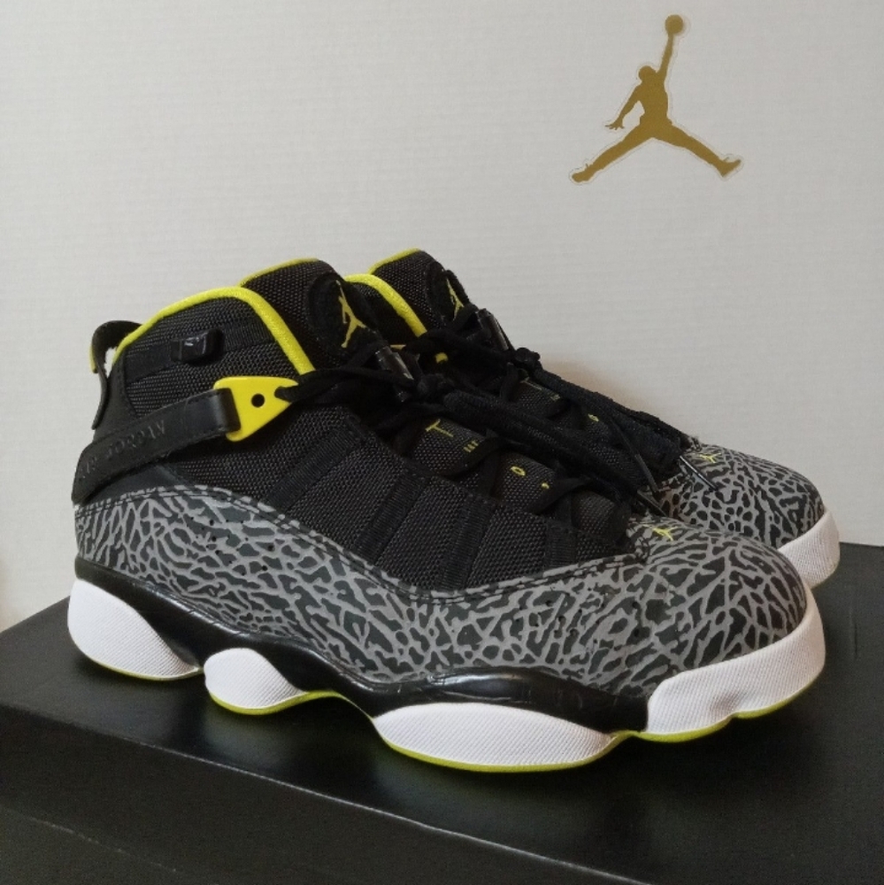Jordan 6 Rings "Venom Green" Size 10 (2013)